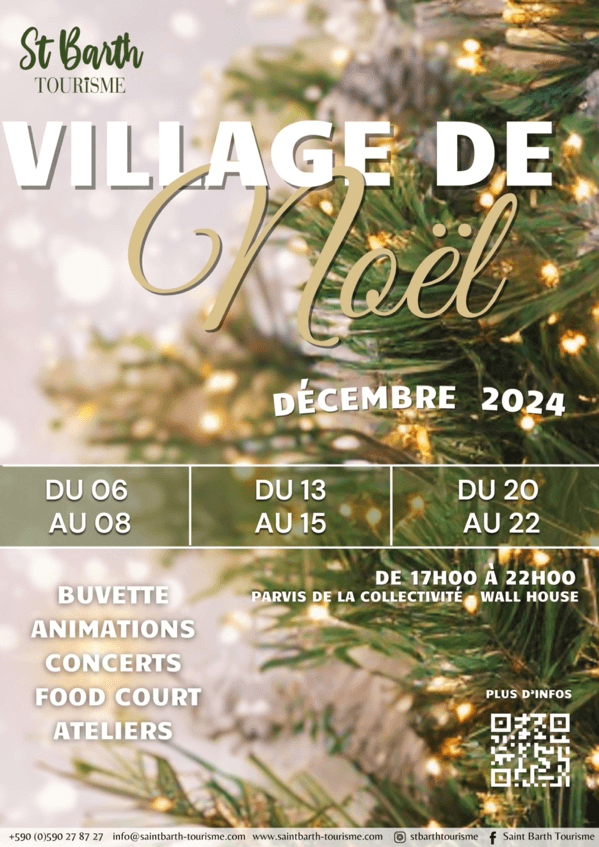 Saint-Barthélemy Christmas programme artwork